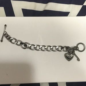 Juicy Couture Silver Charm Bracelet